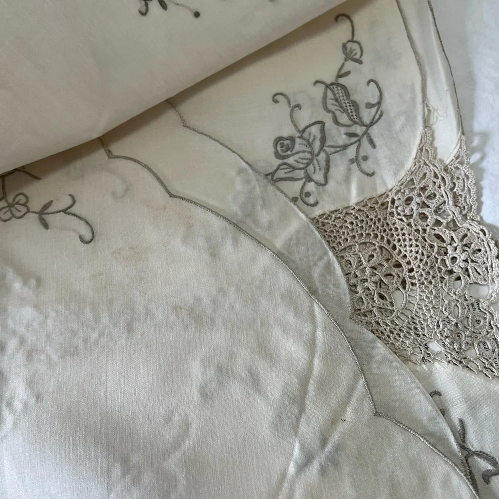 Tessile vtg embroidered